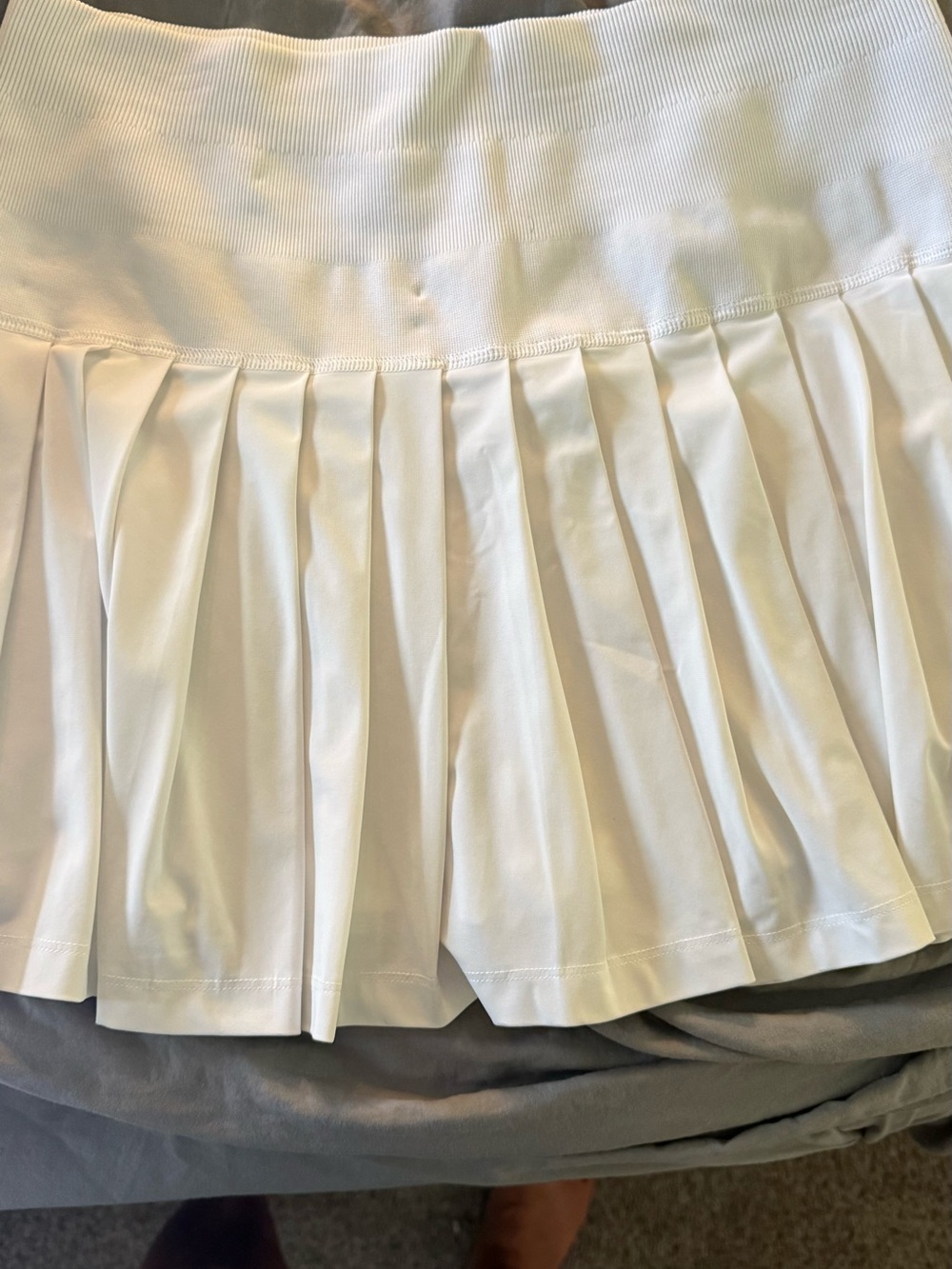 Wilson White Pleated Skater Tennis Skirt